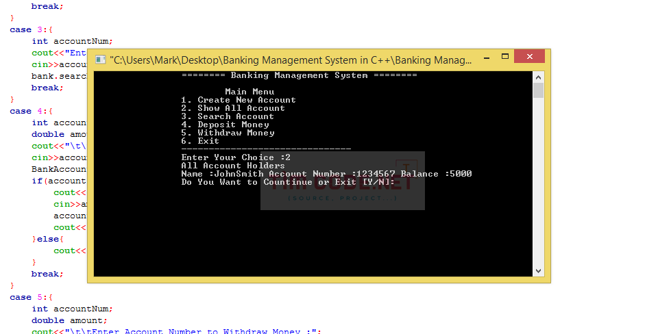 Banking Management System in C++ 2.png