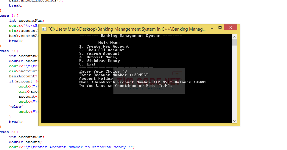 Banking Management System in C++ 3.png