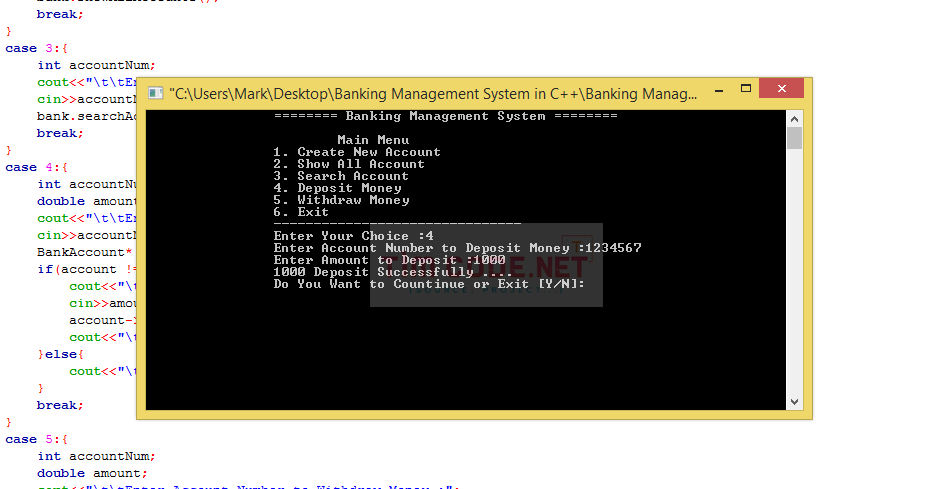 Banking Management System in C++ 4.png