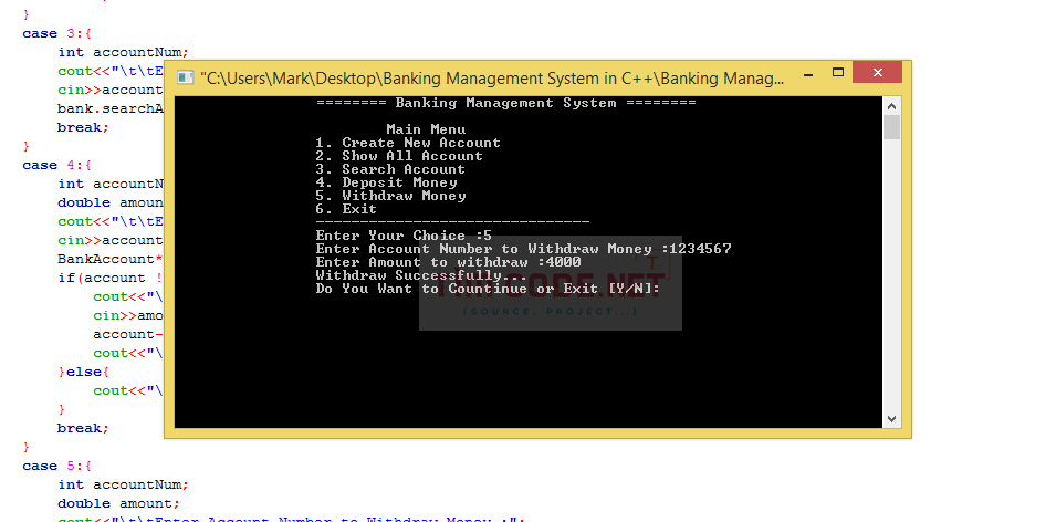 Banking Management System in C++ 5.png