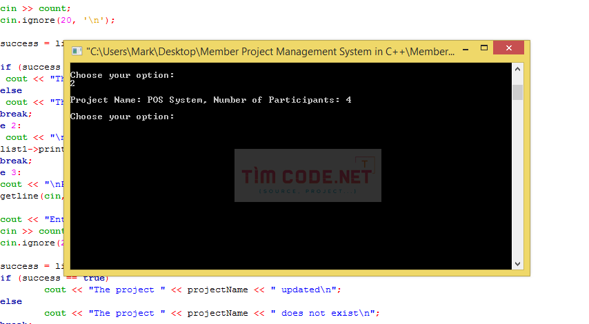 Member Project Management System in C++ 3.png
