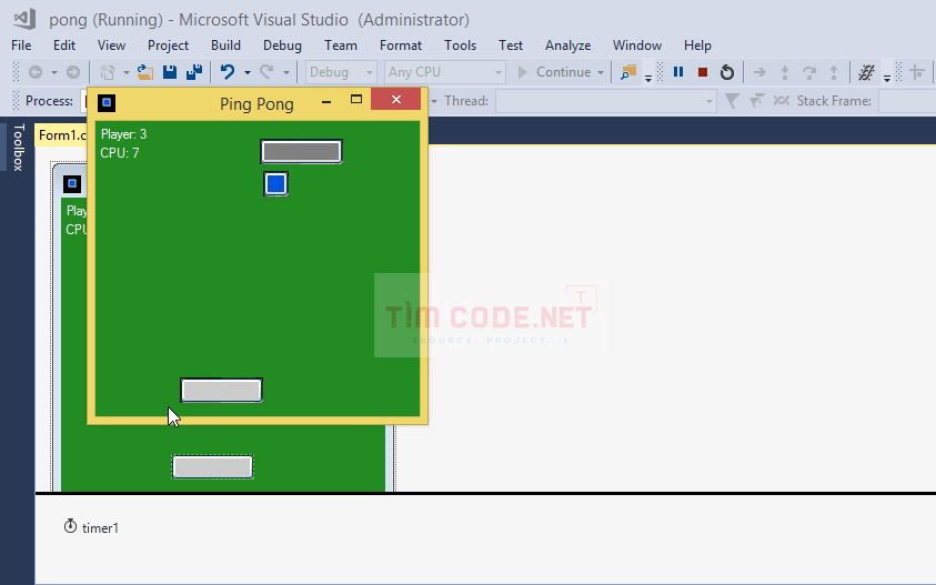 PIng Pong The Game in C# 2.png