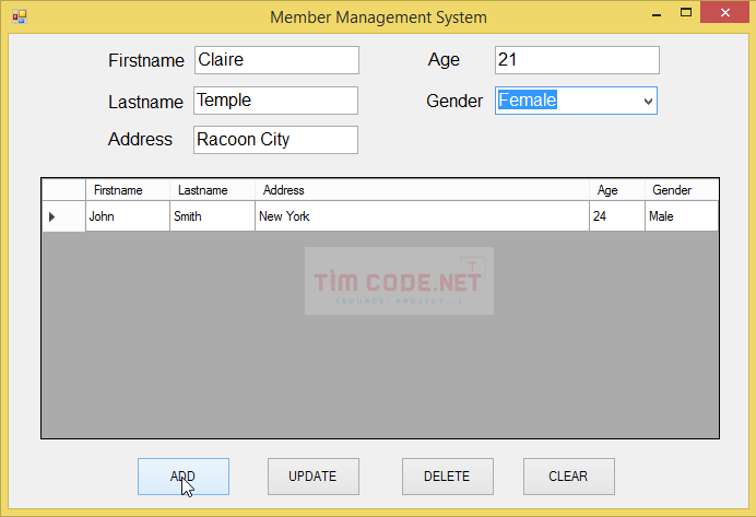 Simple Member Management System in C# 2.png