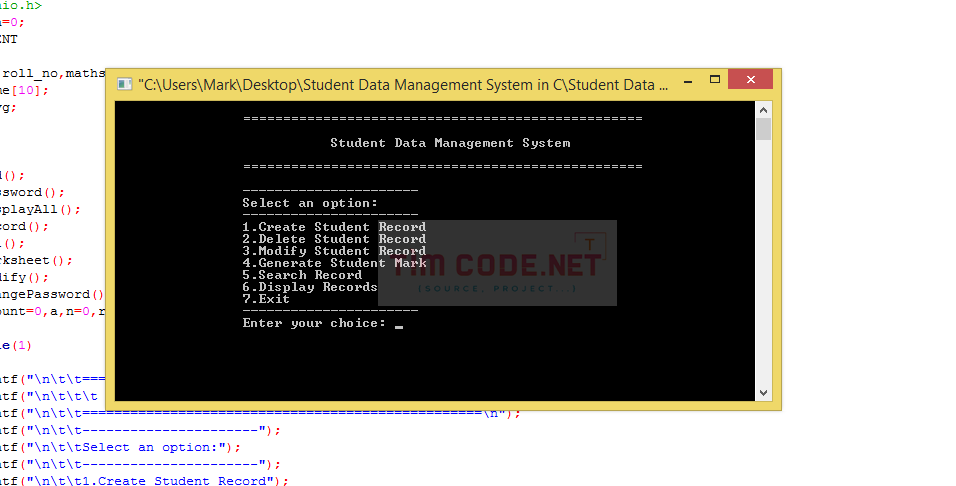 Student Data Management System in C 1.png
