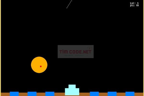 Mã nguồn trò chơi Missile Command sử dụng Pygame trong Python