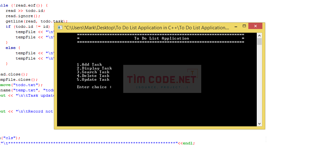 To Do List Application in C++ 1.png