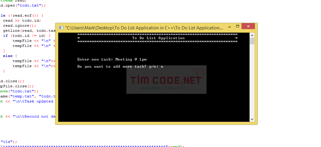 To Do List Application in C++ 2.png