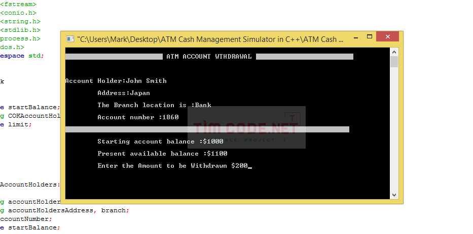 ATM Cash Management Simulator in C++ 4.png