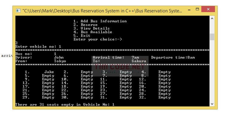 Bus Reservation System in C++ 4.png