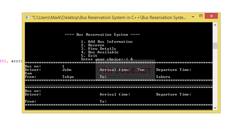 Bus Reservation System in C++ 5.png
