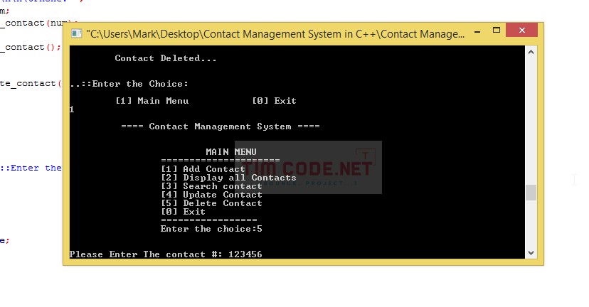 Contact Management System in C++ 6.png