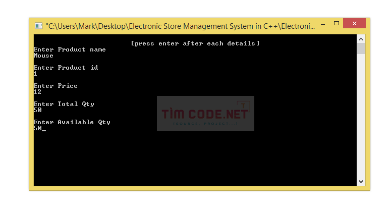 Electronic Store Management System in C++ 2.png