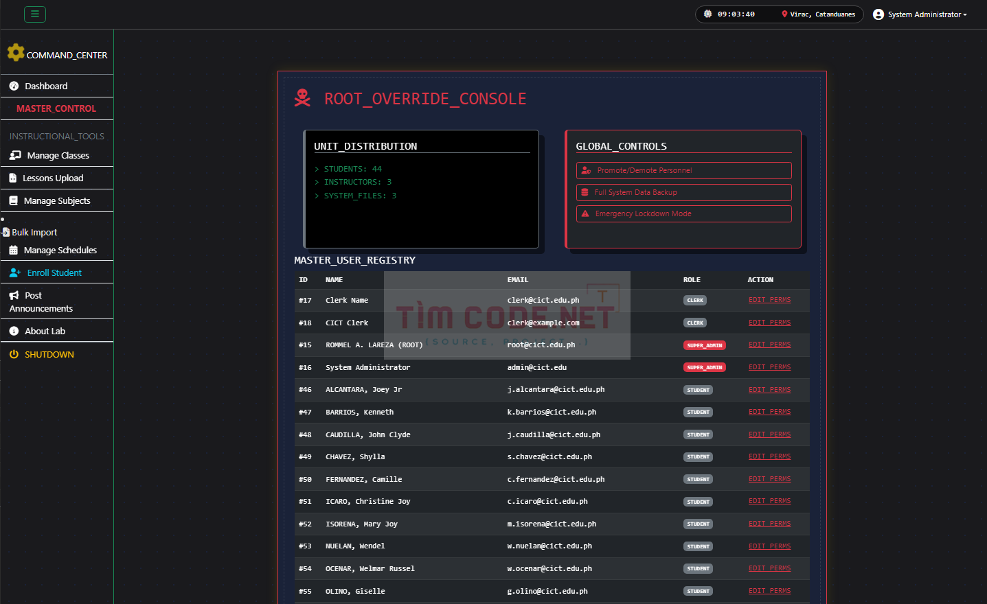 php-exam-lms-master-control.png