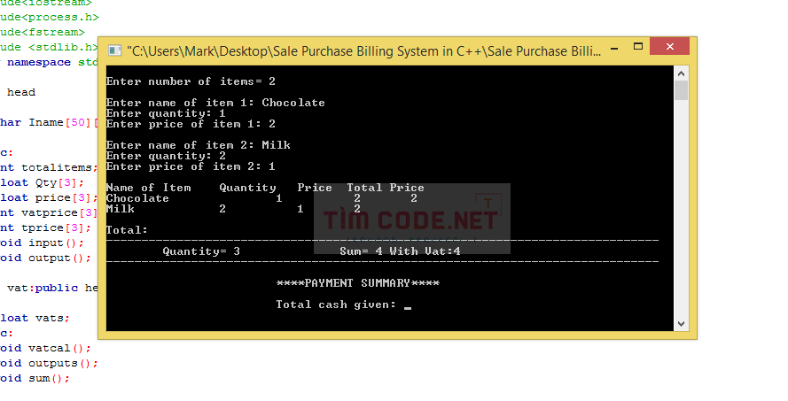 Sale Purchase Billing System in C++ 2.png