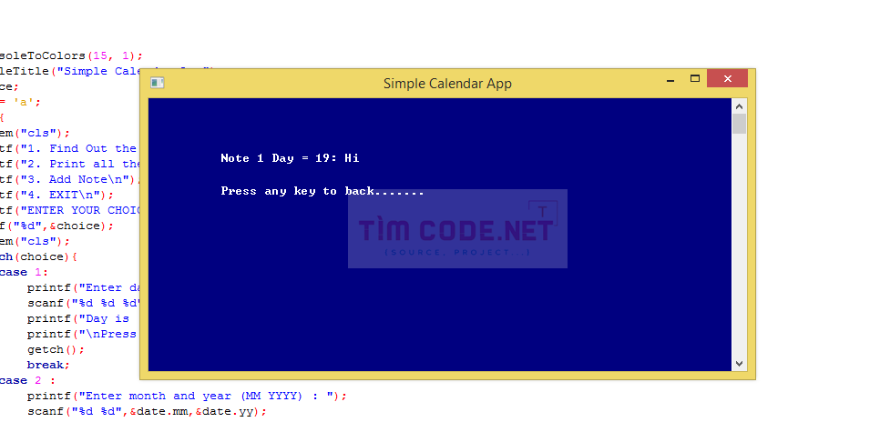Simple Calendar App in C++ 1.png
