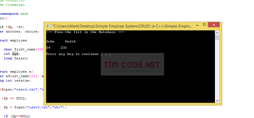Simple Employee System(CRUD) in C++ 3.png