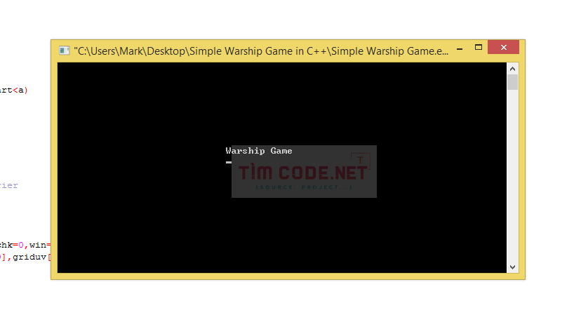 Simple Warship Game in C++ 1.png
