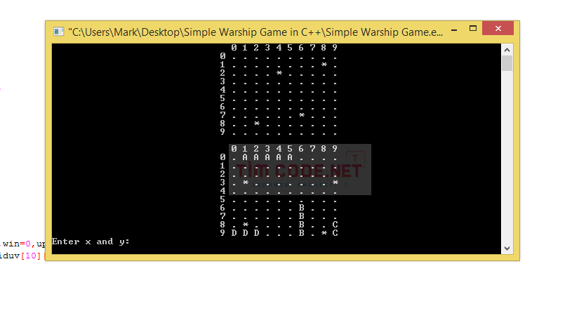 Simple Warship Game in C++ 6.png