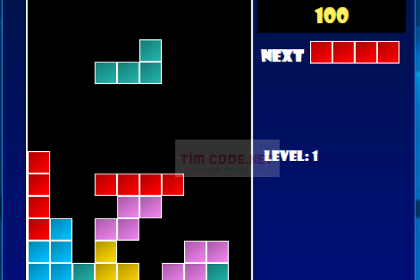 Mã nguồn trò chơi Tetris sử dụng C# WPF