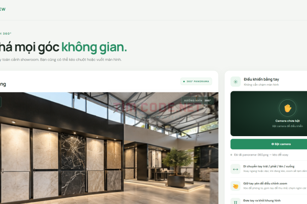 Mã nguồn website khám phá không gian 360 bằng VueJs, threeJs