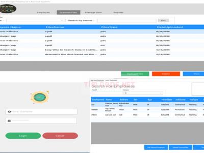 Mã nguồn phần mềm quản lý nhân viên hiện đại sử dụng C#.NET và Bunifu Framework kèm mã nguồn đầy đủ (2020)